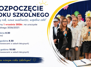 Ropoczęcie Roku Szkolnego 2026/2027